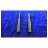 (2) 50 CAL SHELLS