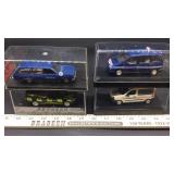 4 mainly police cars including a Peugeot 604,