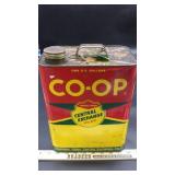 CO-OP FARMERS UNION OIL CAN (FULL)