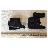 (2) LEG STRAP PISTOL HOLSTERS