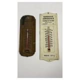 Newport Appliance & Markelsville Mill thermometers