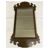 Wooden Chippendale Style Mirror