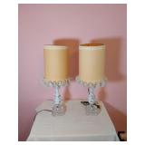 Matching Pair of Lamps w/Shades