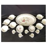 Crown Imperial "Nankin" Platter and Misc