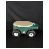 Small Green Wheel Cart