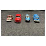 4 Die Cast Truck and Vans