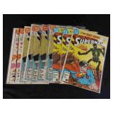 DC, "Superman" (1987) 1-2 and 12 with Multiples