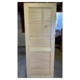 30" Pine Louvered Door