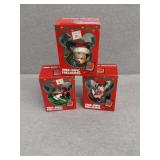 3 Enesco Christmas Ornaments