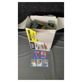 Box of Misc 1990 Leaf Baseball Cards