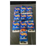 10 Misc Mattel Hot Wheels NIP