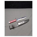 Frost Cutlery Tennessee 2001 Red Handled Bowie