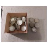 Large Assortment of Zinc Lids