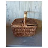 2 Wicker Picnic Baskets