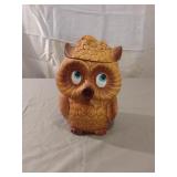 Ceramic Owl Cookie Jar