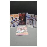 3 NY Mets Yearbooks & 1 Detroit Tigers