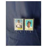 Lot of 1981 Rod Carew Baseball Cards (2 Cards)