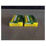 2 Boxes Remington Rifle Cartridges  30-06