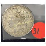 Silver 1921-S Morgan Dollar