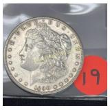 Silver 1890-S Morgan Dollar