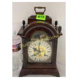 Vintage clock no key or pendulum missing side