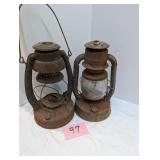 Pair of Antique Lanterns