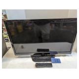 LG Flat Screen Tv and Remote