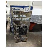 One Man Cammo Chair Blind