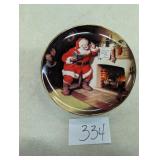 Coca Cola - Santa Claus Franklin Mint Plate