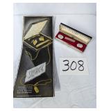 Swank Mens Cuff Links and Tie Bar