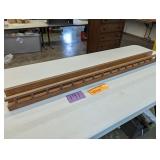 48 Inch Oak Plate Rack