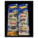 hot wheels carded lot of 10