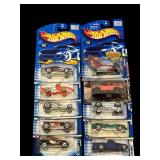 hot wheels carded lot of 10