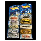 Hot Wheels Carded Lot Of 10