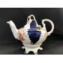 Gaudy Welsh Tulip Pattern Teapot