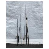 6 Various Fishing Rods