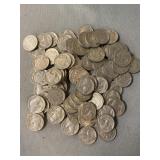 (90) Buffalo Nickels