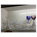 (8) Pieces of Crystal Glassware