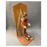 20th Century Painted Articulating Marionette
