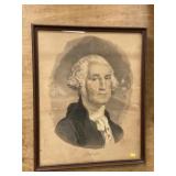 Washington Framed Engraving