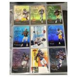 Football Trading Cards in Binder