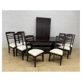9 Pc. Dining Room Table & Chair Set