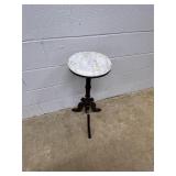 Marble Top Plant Stand