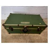 Flat Top Steamer Trunk