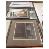 Assortment of Framed Prints