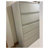 5-Drawer Metal Lateral File Cabinet