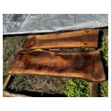 2 Black Walnut Slabs