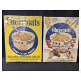 (2) Vintage Cheerioats Boxes