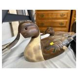 Alfred Reist Carved Wood Mallard