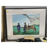 Carolyn Wilkinson Framed Watercolor